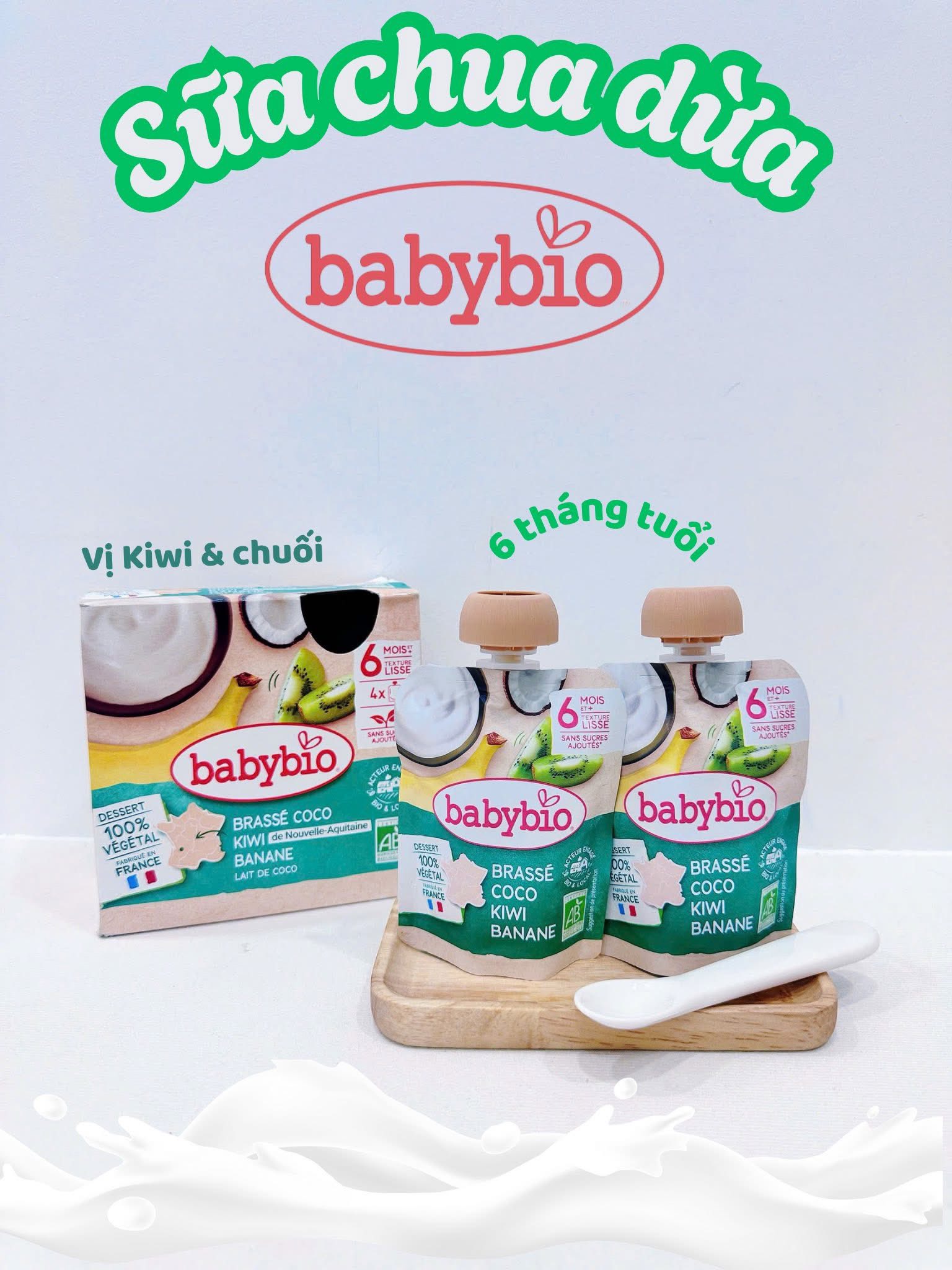 [🆕🇻🇳]  SHOP MẸ GƠ- Thế giới ăn dặm organic 🧑‍🧒❤️️👶⭐️ Thêm 1 em sữa chua- váng sữa phù hợp cho bé dị ứng đạm bò cập bên shop mẹ gơ r đây
SỮA CHUA -HỮU CƠ BABYBIO
Dành cho bé từ 6mSỮA CHUA BABYBIO
100% được , shares-3✔️ , likes-9❤️️ , date-2025-10-24 19:28:29🇻🇳🇻🇳🇻🇳📰🆕