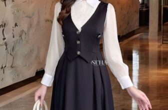 [🆕🇻🇳] Thời trang công sở SUHA 👕 Top1Fashion 👗  𝐌𝐀𝐑𝐈𝐄 𝐃𝐑𝐄𝐒𝐒 | Thanh lịch và bí ẩn trong sắc đen phối tơMột thiết kế mang hơi thở cổ điển nhưng lại toát lên nét hiện đại đầy tinh tế. Chất vải đen trơn m , shares-1✔️ , likes-7❤️️ , date-2025-10-23 17:54:28🇻🇳🇻🇳🇻🇳📰🆕