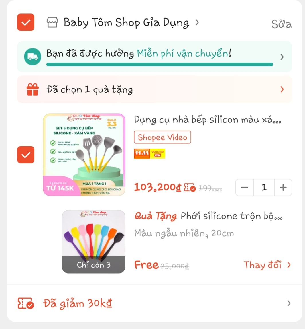 [🆕🇻🇳] Baby Tôm – Shop Ăn Dặm – FULL COMBO ĂN DẶM CHO BÉ YÊU 🧑‍🧒❤️️👶⭐️ Nhà có gì đâu, chỉ ê hề là ưu đãi
voucher video
voucher 30k
Áp dụng đồng thời, 103k, giá gọi là nhập hàng luôn rồi
Mua tại:
, shares-0✔️ , likes-0❤️️ , date-2025-10-28 21:16:26🇻🇳🇻🇳🇻🇳📰🆕