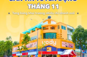 [🆕🇻🇳] YODY Careers 👁 Top1Jobs👥 BẢN TIN TUYỂN DỤNG THÁNG 11Tháng 11 này, YODY mở rộng vô vàn cơ hội việc làm hấp dẫn đối với khối Cửa hàng tại hơn 280+ chi nhánh trên toàn quốc.Các v , shares-13✔️ , likes-28❤️️ , date-2025-10-30 18:20:08🇻🇳🇻🇳🇻🇳📰🆕