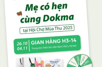 [🆕🇻🇳]  Dokma – Quần áo phụ kiện cho bé yêu [🆕Top1Vietnam🇻🇳] 🧑‍🧒❤️️👶⭐️  𝐝o𝐤𝐦α đ𝐨̂̀𝐧𝐠 𝐡𝐚̀𝐧𝐡 𝐜𝐮̀𝐧𝐠 𝐦𝐞̣ 𝐭𝐚̣i 𝐡𝐨̣̂i 𝐜𝐡𝐨̛̣ 𝐦𝐮̀α 𝐭𝐡𝐮 𝟐𝟎𝟐𝟓!Từ 26/10 đến 04/11/2025, Dokma hân hạnh góp mặt tại Hội Chợ Mùa Thu, gian hàng H3-14 – Trung , shares-2✔️ , likes-27❤️️ , date-2025-10-23 19:38:03🇻🇳🇻🇳🇻🇳📰🆕