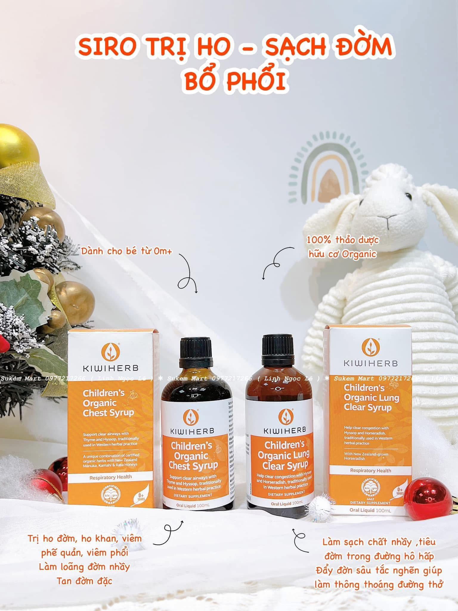 [🆕🇻🇳]  Shop Mẹ Gơ – Thế Giới Ăn Dặm 2 🧑‍🧒❤️️👶⭐️ Bạn KIWIHERB này cực khó mua. Cả năm rồi mới có lại để bán đó Mẹ
Đây là dòng siro hữu cơ duy nhất có điều trị viêm họng, ho khan ho đờm, nhiễm trùng hô hấp , shares-0✔️ , likes-1❤️️ , date-2025-10-28 02:10:15🇻🇳🇻🇳🇻🇳📰🆕