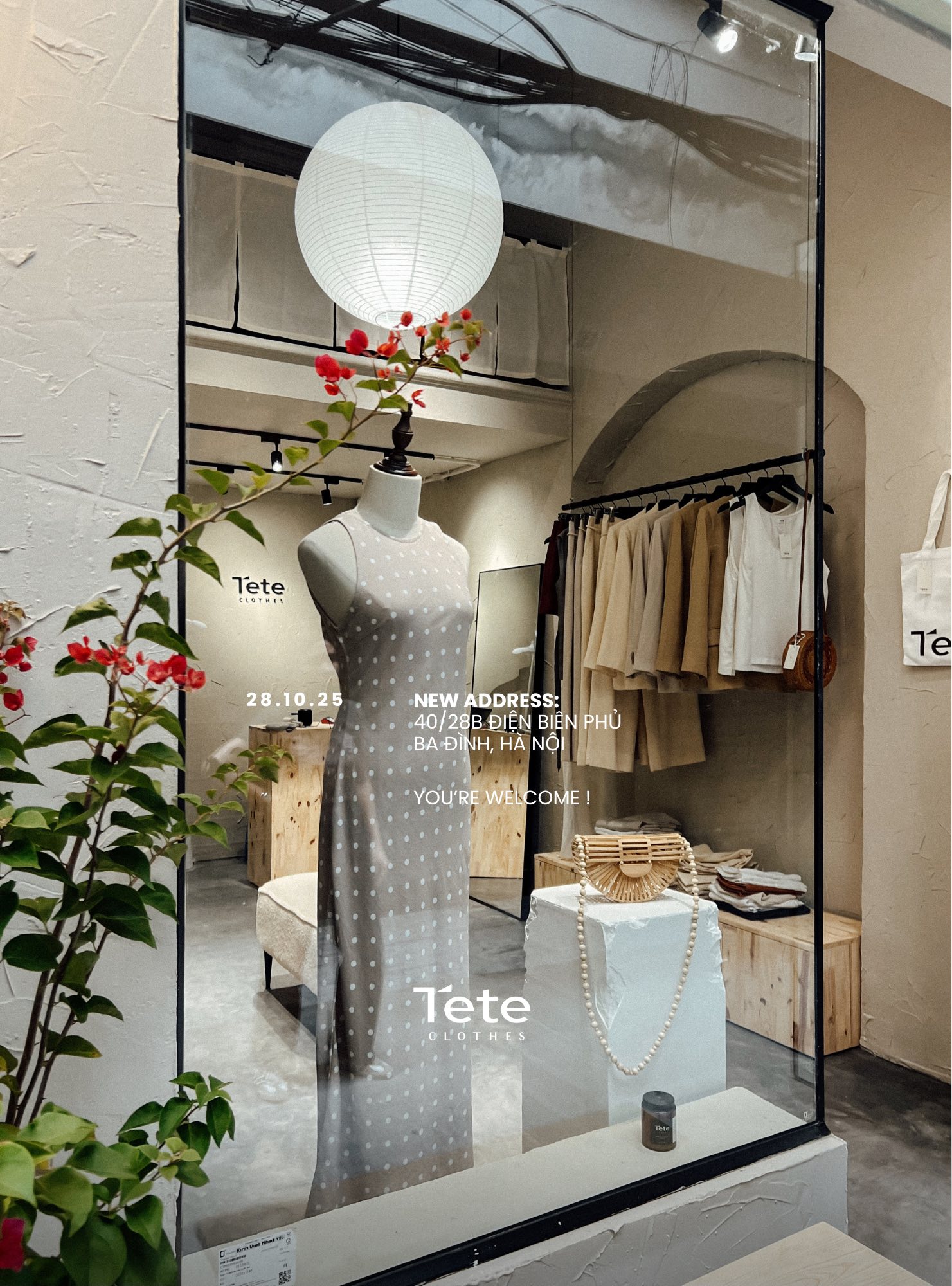 [🆕🇻🇳] Tete.Clothes 👕 Top1Fashion 👗  𝗧𝗘𝗧𝗘 𝗖𝗟𝗢𝗧𝗛𝗘𝗦 – 𝗡𝗲𝘄 𝗹𝗶𝘁𝘁𝗹𝗲 𝗰𝗼𝗻𝗲𝗿Tete Clothes đã sẵn sàng chào đón bạn đến với góc nhỏ mới xinh xắn và ấm áp tại:
𝟒𝟎/𝟐𝟖𝐁 Đ𝐢𝐞̣̂𝐧 𝐁𝐢𝐞̂𝐧 𝐏𝐡𝐮̉, 𝐁𝐚 Đ𝐢̀𝐧𝐡, 𝐇𝐚̀ 𝐍 , shares-1✔️ , likes-54❤️️ , date-2025-10-28 03:43:53🇻🇳🇻🇳🇻🇳📰🆕