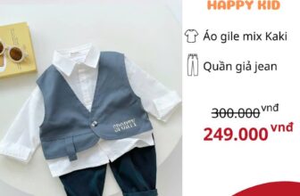 [🆕🇻🇳] Happy Kid – Thương hiệu thời trang thiết kế cao cấp dành cho trẻ em 👶⭐️   𝑶𝒖𝒕𝒇𝒊𝒕 𝒉𝒐𝒂̀𝒏 𝒉𝒂̉𝒐 𝒄𝒉𝒐 𝒄𝒂́𝒄 “𝒔𝒐𝒂́𝒊 𝒄𝒂 𝒏𝒉𝒊́” – HK-03B𝐆𝐢𝐥𝐞 𝐥𝐢̣𝐜𝐡 𝐥𝐚̃𝐦: Đem lại vẻ ngoài chỉn chu, cực “men lì” cho bé.
𝐐𝐮𝐚̂̀𝐧 𝐠𝐢𝐚̉ 𝐣𝐞𝐚𝐧 𝐜𝐚́ 𝐭𝐢́𝐧𝐡: Vừa m , shares-0✔️ , likes-2❤️️ , date-2024-11-20 16:02:33🇻🇳🇻🇳🇻🇳📰🆕