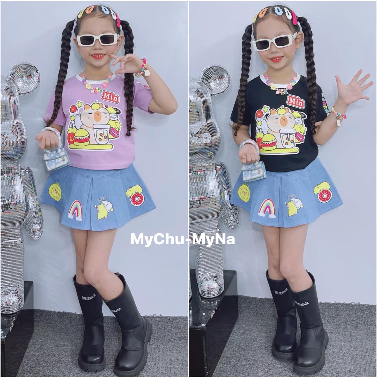 [🆕🇻🇳]  Thời Trang Trẻ Em MyChu-MyNa-Kid 🧑‍🧒❤️️👶⭐️ 𝑴𝒐̣̂𝒕 𝒄𝒉𝒂̂́𝒎 𝒍𝒂̀ đ𝒂̆́𝒎 𝒔𝒂𝒚, 𝒉𝒂𝒊 𝒄𝒉𝒂̂́𝒎 𝒍𝒂̀ 𝒏𝒈𝒂̂́𝒕 𝒏𝒈𝒂̂𝒚 𝒎𝒂̀ 𝒃𝒂 𝒄𝒉𝒂̂́𝒎 𝒍𝒂̀ 𝑪𝑯𝑶̂́𝑻 Đ𝑶̛𝑵 𝒍𝒖𝒐̂𝒏!!HÀNG CÓ SẴN MẤY CHỊ ƠI , SẴN MÀU Y HÌNHSét Chân Váy Kèm  , shares-0✔️ , likes-0❤️️ , date-2024-11-26 17:18:18🇻🇳🇻🇳🇻🇳📰🆕