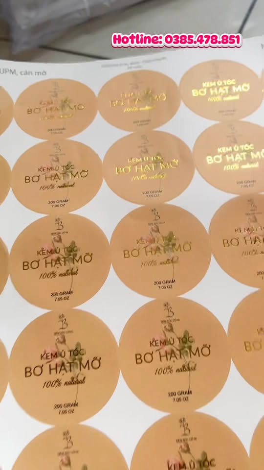 [🆕🇻🇳] In ấn tem nhãn – Store In Nguyen Canh – Nhận thiết kế Và IN ẤN Tem Nhãn DECAL CÁC LOẠI, Logo, Labels, Tờ rời, voucher 🎨 Top1Designs ✨  Thêm mẫu tem tròn ủ tóc chất liệu nhựa ép kim 
#temnhuaepkim #temepkim #inannguyencanh #temnhangiare #temdaugoi #temutoc , shares-0✔️ , likes-3❤️️ , date-2025-10-19 21:31:34🇻🇳🇻🇳🇻🇳📰🆕