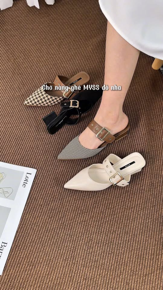 [🆕🇻🇳] MYSS by Missxu – Giày dép thời trang thương hiệu độc quyền Myss by Missxu cho phái đẹp 👕 Top1Fashion 👗  Tinh gọn mà cuốn hút — lựa chọn lý tưởng cho nàng công sở hiện đại. Form giày ôm chân, tôn dáng, mix chuẩn cùng váy suông hay quần ống rộng.Sẵn sàng “on , shares-0✔️ , likes-6❤️️ , date-2025-10-31 02:01:24🇻🇳🇻🇳🇻🇳📰🆕