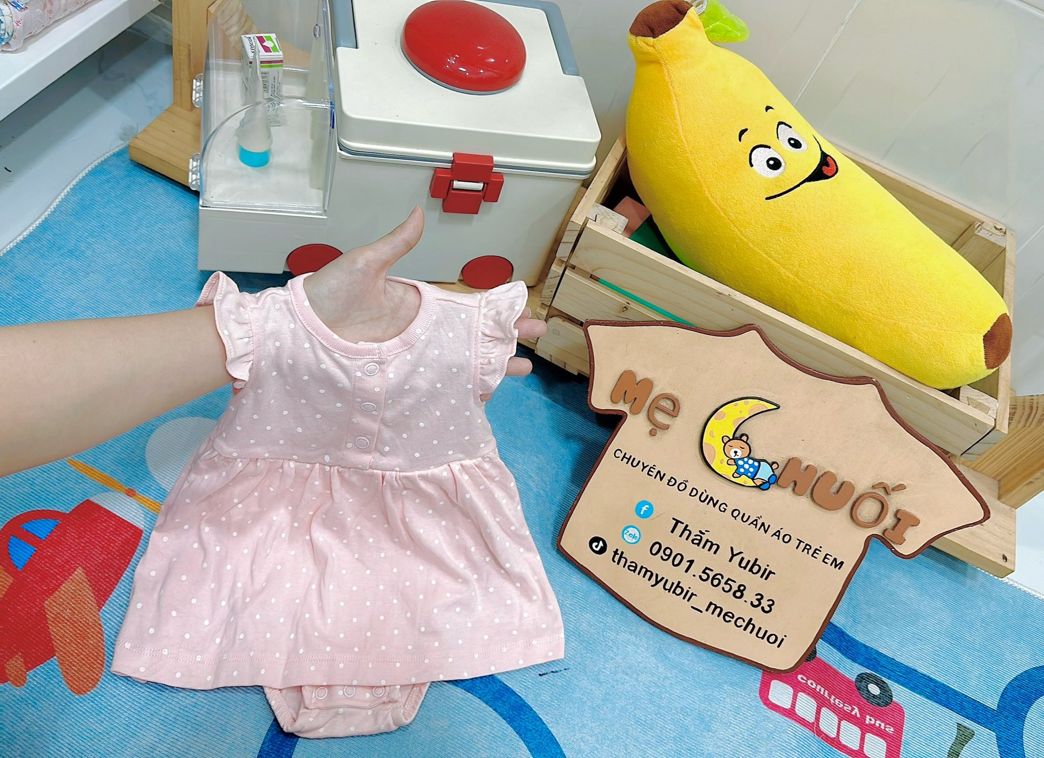 [🆕🇻🇳] Mẹ Chuối Chuyên Quần Áo Trẻ Em Các hãng H-M,Ne-xt,Car-ter’s,Dis-ney,Geo-rge 🧑‍🧒❤️️👶⭐️ 3M-6M VÁY CHIP BÉ GÁI CƯNG ƠI LÀ CƯNG
Mẹ Chuối Chuyên Quần Áo Đồ Dùng Cho Bé
 , shares-1✔️ , likes-18❤️️ , date-2025-10-28 00:28:38🇻🇳🇻🇳🇻🇳📰🆕