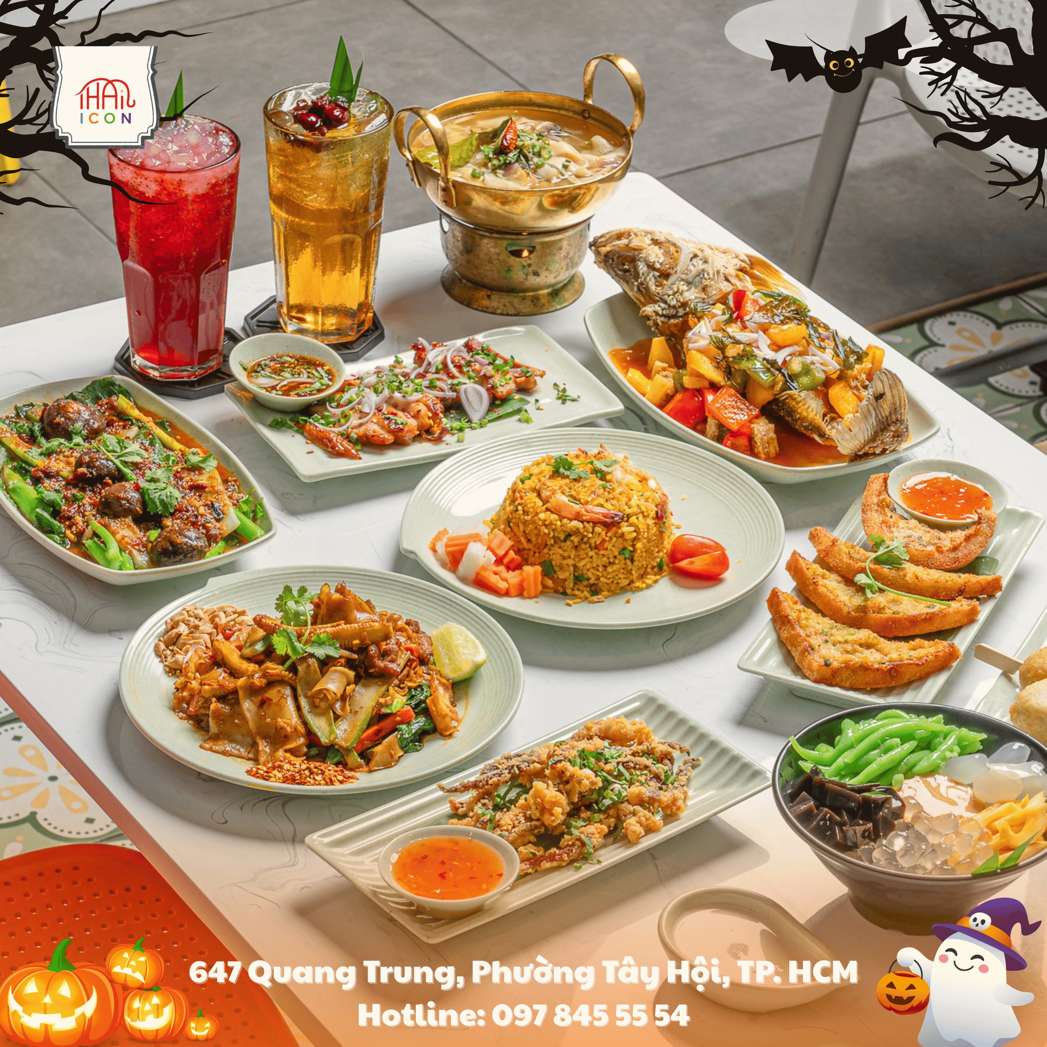 [🆕🇻🇳] Thai Icon – Foodcourt, Ẩm Thực Thái Chuẩn Vị 🍔 Top1Food  🍜 HALLOWEEN KHÔNG CẦN KẸO – CÓ NGAY TRÁNG MIỆNG NGỌT NGÀO CHO BẠN VUI HỘI HÓA TRANG
 Thay vì “cho kẹo” hay “bị ghẹo”, “quẹo” tới Thai Icon thưởng tráng miệng , shares-0✔️ , likes-1❤️️ , date-2025-10-30 18:00:02🇻🇳🇻🇳🇻🇳📰🆕