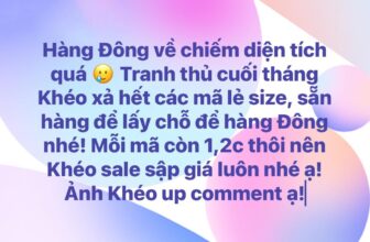 [🆕🇻🇳] Khéo Fashion – Thời trang cho Mẹ & Bé 👕 Top1Fashion 👗  𝐊𝐡𝐞́𝐨 𝐅𝐚𝐬𝐡𝐢𝐨𝐧 – 𝐇𝐨𝐭𝐥𝐢𝐧𝐞: 093.238.8883
𝑻𝒉𝒂𝒎 𝒈𝒊𝒂 𝒏𝒉𝒐́𝒎 𝒁𝒂𝒍𝒐 𝒖𝒑𝒅𝒂𝒕𝒆 𝒄𝒂́𝒄 𝒔𝒂̉𝒏 𝒑𝒉𝒂̂̉𝒎 𝑺𝒂𝒍𝒆 𝒎𝒐̂̃𝒊 𝒏𝒈𝒂̀𝒚:𝑳𝒊𝒏𝒌 𝒏𝒉𝒂̣̂𝒏 𝒕𝒉𝒐̂𝒏𝒈 𝒃𝒂́𝒐 𝑪𝒂́𝒄 𝒅𝒆𝒂𝒍 𝒖̛𝒖 đ𝒂̃𝒊 𝒕𝒓𝒆̂𝒏 𝑭𝒂𝒄 , shares-0✔️ , likes-22❤️️ , date-2025-10-31 22:32:51🇻🇳🇻🇳🇻🇳📰🆕