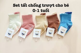 [🆕🇻🇳] Baby Shop HỒ NGỌC- 56 Nguyễn Mân – COMBO ĐI SINH – TÃ SỮA & ĐỒ ĂN DẶM 🧑‍🧒❤️️👶⭐️ Tất giữ ấm, chống trượt cho bé e sẵn 2 size S (0-1t) , M (1-3t)
Set 5 đôi 45k
Set 10 đôi 85k
, shares-0✔️ , likes-0❤️️ , date-2025-11-02 17:26:15🇻🇳🇻🇳🇻🇳📰🆕