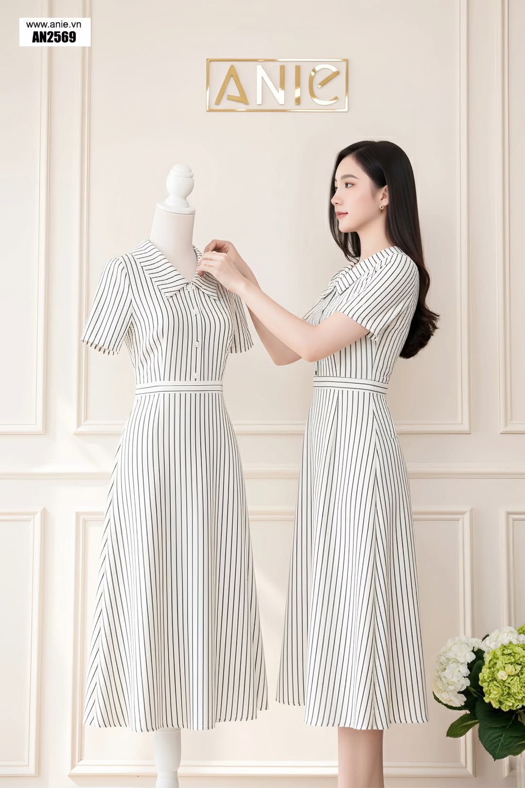 [🆕🇻🇳] ANIE – Thương Hiệu Thời Trang Thiết Kế Công Sở 👕 Top1Fashion 👗  Khi những đường kẻ sọc luôn biết cách uyển chuyển theo dáng nàng, đặc biệt gây hiệu ứng lu mờ mọi khuyết điểm đỉnh cao nên luôn luôn được phái đẹp yêu thíc , shares-1✔️ , likes-16❤️️ , date-2025-11-03 04:30:00🇻🇳🇻🇳🇻🇳📰🆕