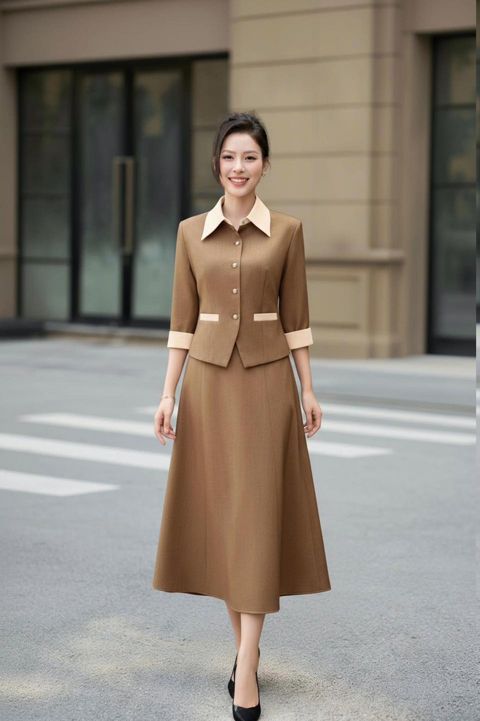 [🆕🇻🇳] Sophie – Thời trang công sở nữ 👕 Top1Fashion 👗  Gió đưa hương nắng dịu dàng,
Em mang nét đẹp nhẹ nhàng, tinh khôi
BỘ GIÁ #650K
—
Thiết kế lấy cảm hứng từ phong cách cổ điển châu Âu, nhấn nhá khéo léo ở , shares-10✔️ , likes-40❤️️ , date-2025-11-01 04:46:24🇻🇳🇻🇳🇻🇳📰🆕