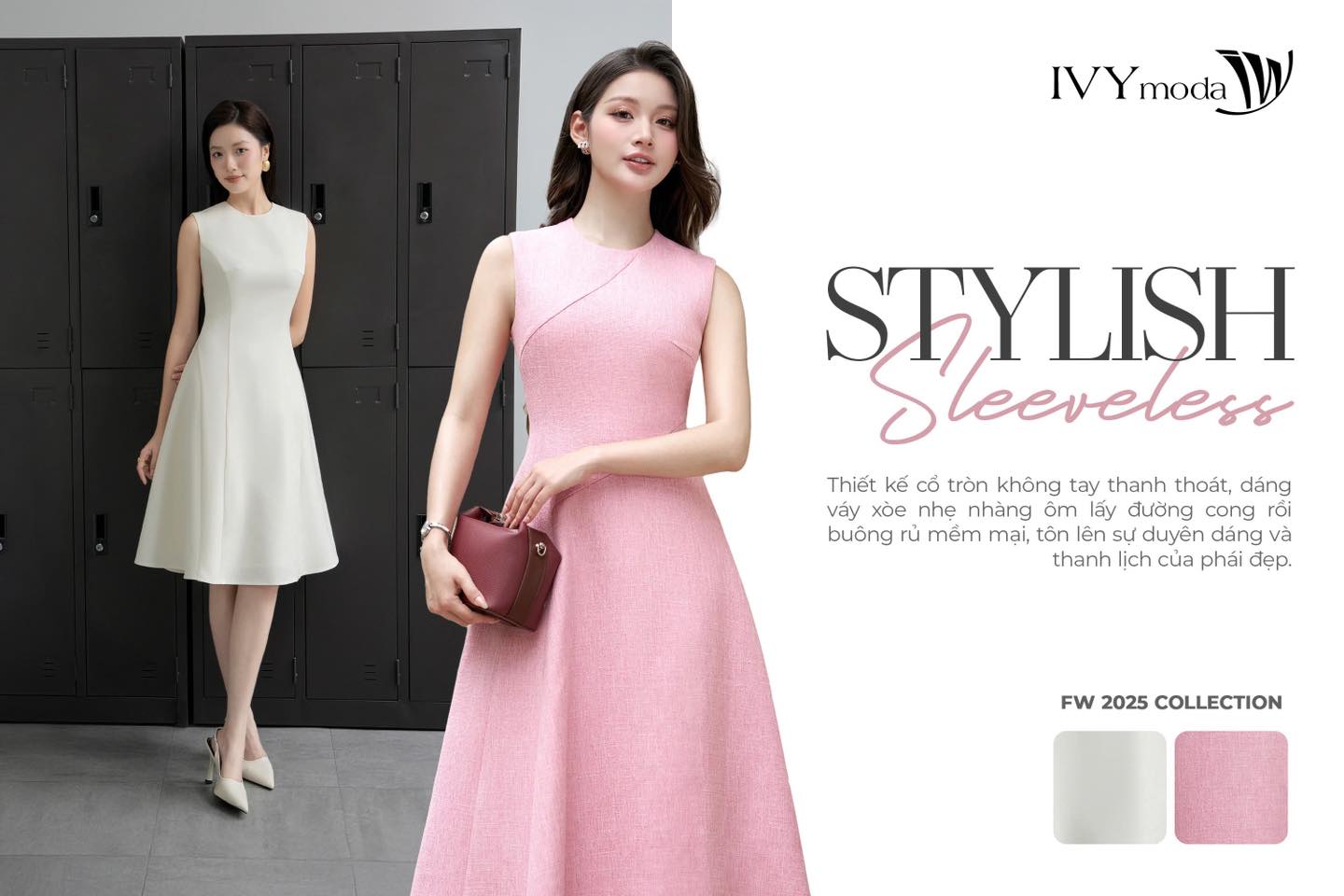 [🆕🇻🇳] IVY moda (189 Mê Linh, TP Vĩnh Yên, Vĩnh Phúc) – IVY moda tuyên ngôn thời trang của bạn 👕 Top1Fashion 👗  STYLISH SLEEVELESS | LA SOPHIA COLLECTION
Thiết kế đầm cổ tròn không tay mang vẻ đẹp tối giản mà duyên dáng, dáng váy xòe nhẹ ôm lấy đường cong, buông rủ  , shares-0✔️ , likes-1❤️️ , date-2025-11-02 16:22:54🇻🇳🇻🇳🇻🇳📰🆕