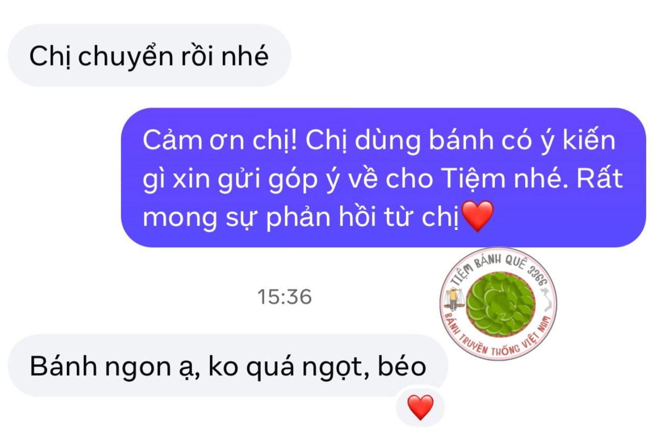 [🆕🇻🇳] TIỆM BÁNH QUÊ – Tiệm bán online Bánh Truyền Thống VN và các món ăn vặt tuổi thơ 🍔 Top1Food  🍜 Những lời yêu thương nghe hoài ko chán.
 , shares-0✔️ , likes-2❤️️ , date-2025-11-04 04:35:14🇻🇳🇻🇳🇻🇳📰🆕