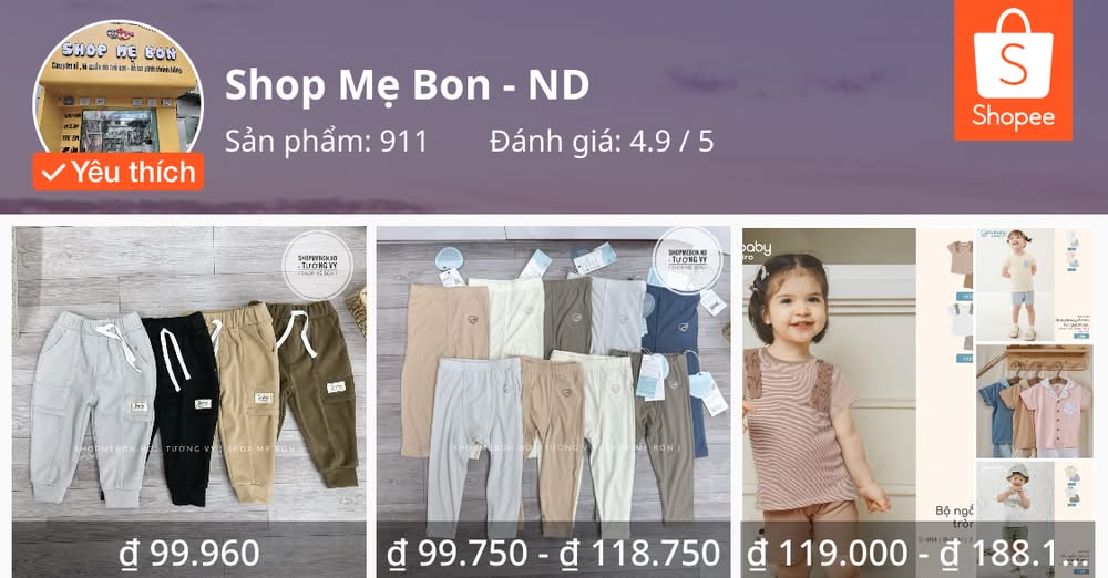 [🆕🇻🇳] Shop Mẹ Bon – Chuyên quần áo trẻ sơ sinh , trẻ em chính hãng 🧑‍🧒❤️️👶⭐️ E gửi cả nhà mã giảm giá  7.12 
Link : 
– AFFCHO giảm 49K/179K 
– AFFCAU giảm 19K/79K 
 Không áp mã được ib e hướng dẫn  
 , shares-0✔️ , likes-0❤️️ , date-2025-12-07 07:08:40🇻🇳🇻🇳🇻🇳📰🆕
