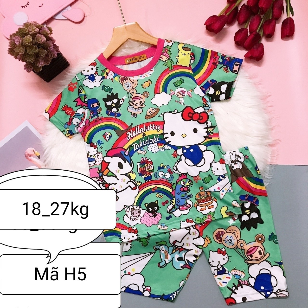 [🆕🇻🇳]  Tiên Baby Store chuyên sỉ lẻ quần áo thời trang mẹ và bé 🧑‍🧒❤️️👶⭐️ Sale sập sàn cuối năm chỉ có 1 lần trong năm 
 Giá #80k giảm đồng giá #60k 1 bộ
Size 14_30kg
 CHẤT THUN LẠNH IN 3D hình siêu ngộ nghĩnh đáng yêu 
Mom đc ki , shares-0✔️ , likes-3❤️️ , date-2021-01-27 22:48:42🇻🇳🇻🇳🇻🇳📰🆕