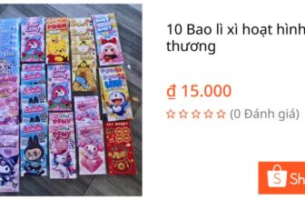 [🆕🇻🇳]  Thời trang trẻ em Sáu Tính 🧑‍🧒❤️️👶⭐️ 10 Bao lì xì hoạt hình dễ thương | Shopee Việt Nam
, shares-0✔️ , likes-0❤️️ , date-2025-12-09 00:22:06🇻🇳🇻🇳🇻🇳📰🆕