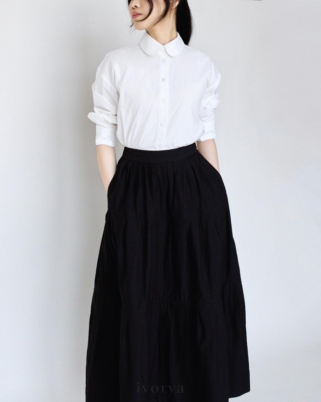 [🛒🇻🇳]Áo sơ mi lá cổ tròn tay dài – SH9812 – ivorya , SKU – SH9812M – ivorya.vn 🇻🇳🛒Top1Shop🛒 🇻🇳Top1Vietnam🇻🇳 🛍🛒🇻🇳