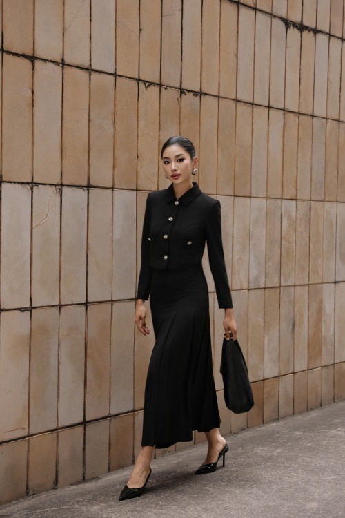 [🛒🇻🇳]Chân váy – Black Woven Flared Skirt – , SKU – – sixdo.vn 🇻🇳🛒Top1Shop🛒 🇻🇳Top1Vietnam🇻🇳 🛍🛒🇻🇳