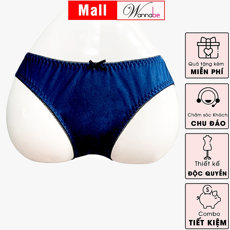 [🛒🇻🇳]Quần lót nữ WANNABE QLT02 quần chíp thun valise lạnh mát, tối giản, màu trơn, giá rẻ bao bền – Wannabe , SKU – 7014834104660 – tiki.vn 🇻🇳🛒Top1Shop🛒 🇻🇳Top1Vietnam🇻🇳 🛍🛒🇻🇳