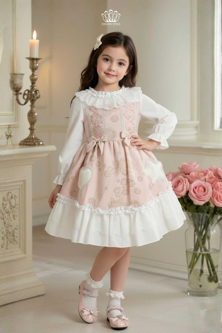 [🛒🇻🇳]Váy Thiết Kế Bé Gái Phong Cách Lolita Ngọt Ngào, Họa Tiết Gấm Nổi | Crown Space CKGL6851606 – Crown Kids , SKU – – crownspace.vn 🇻🇳🛒Top1Shop🛒 🇻🇳Top1Vietnam🇻🇳 🛍🛒🇻🇳