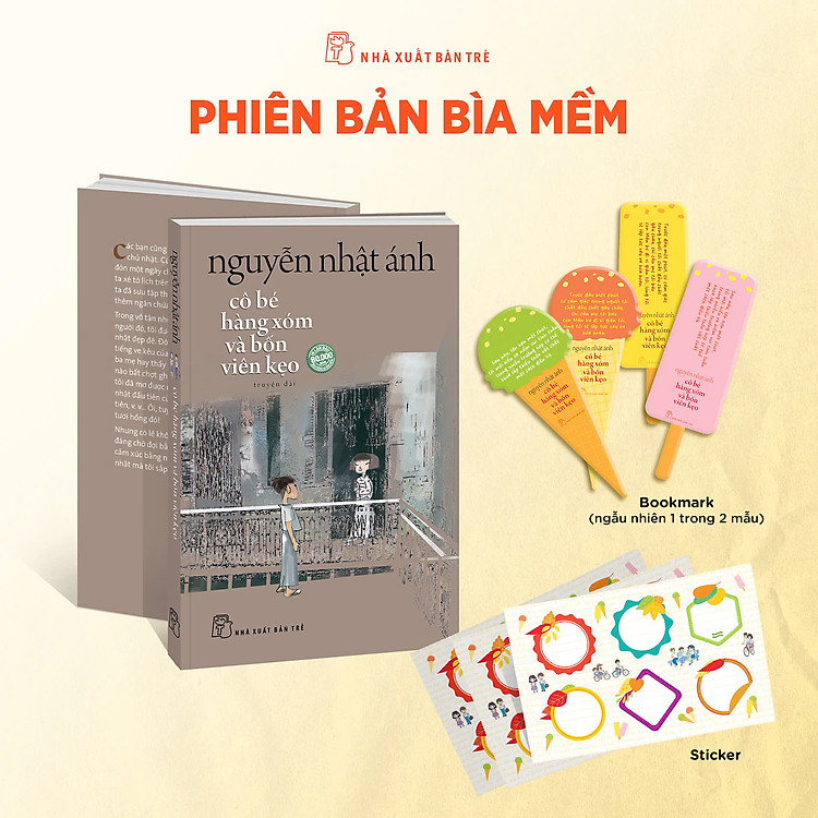 [🛒🇻🇳]Sách Cô Bé Hàng Xóm Và Bốn Viên Kẹo (Nguyễn Nhật Ánh) – 2 phiên bản & quà tặng kèm – NXB Trẻ , SKU – 7270417063111 – tiki.vn 🇻🇳🛒Top1Shop🛒 🇻🇳Top1Vietnam🇻🇳 🛍🛒🇻🇳