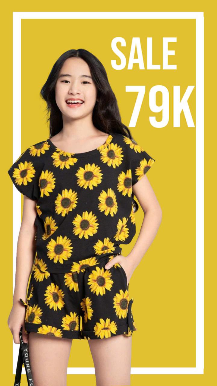 [🛒🇻🇳]Bộ Cộc Tay Hướng Dương Bé Gái -94G1110 – , SKU – – jookyli.com 🇻🇳🛒Top1Shop🛒 🇻🇳Top1Vietnam🇻🇳 🛍🛒🇻🇳