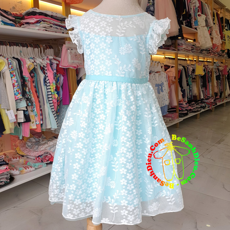 [🛒🇻🇳][12kg-32kg] Đầm công chúa – đầm tiệc đẹp xuất sắc VNXK hàng thiết kế cao cấp màu xanh hoa trắng – Thời trang trẻ em Bé Sành Điệu , SKU – DAM575-01 – besanhdieu.com 🇻🇳🛒Top1Shop🛒 🇻🇳Top1Vietnam🇻🇳 🛍🛒🇻🇳