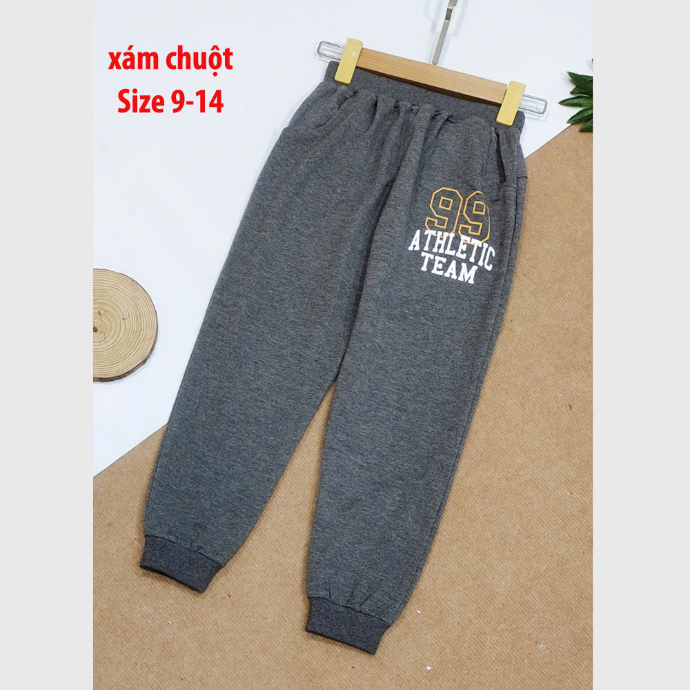 [🛒🇻🇳][25kg-52kg] Quần dài thun da cá dày vừa ấm áp thoáng khí cho bé trai và bé gái hàng VN cao cấp màu xám chuột – Thời trang trẻ em Bé Sành Điệu , SKU – QD320-05 – besanhdieu.com 🇻🇳🛒Top1Shop🛒 🇻🇳Top1Vietnam🇻🇳 🛍🛒🇻🇳
