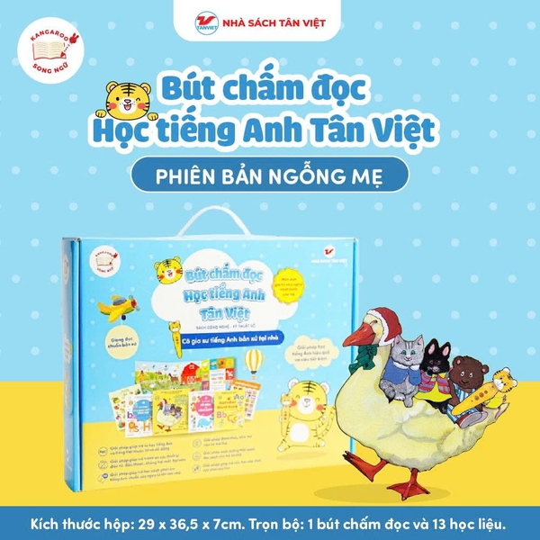 [🛒🇻🇳]Bút Chấm Đọc Học Tiếng Anh Tân Việt – Phiên bản Ngỗng Mẹ – TANVIETBOOKS , SKU – 8935210311672 – tanvietbooks.vn 🇻🇳🛒Top1Shop🛒 🇻🇳Top1Vietnam🇻🇳 🛍🛒🇻🇳