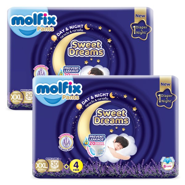 [🛒🇻🇳]Combo 2 Molfix tã quần Sweet Dreams size XXL (30+4) Jumbo – Molfix , SKU – 7520000000004 – concung.com 🇻🇳🛒Top1Shop🛒 🇻🇳Top1Vietnam🇻🇳 🛍🛒🇻🇳