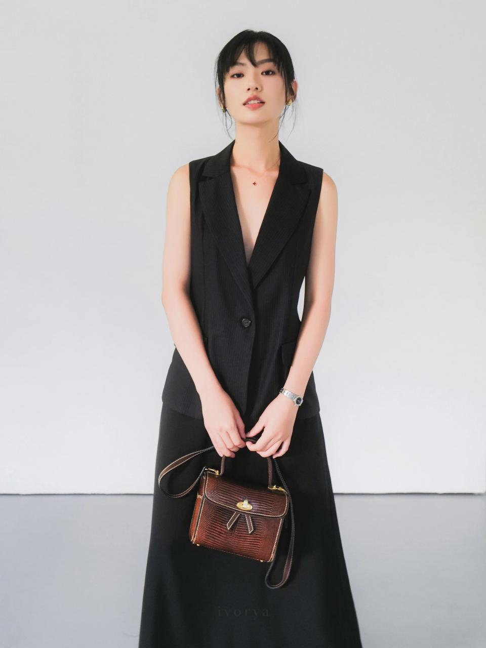 [🛒🇻🇳]Blazer màu đen không tay – YB9997 – ivorya , SKU – YB9997XL – ivorya.vn 🇻🇳🛒Top1Shop🛒 🇻🇳Top1Vietnam🇻🇳 🛍🛒🇻🇳