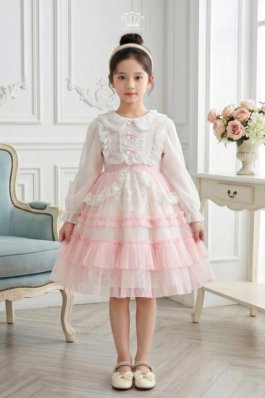[🛒🇻🇳]Váy Công Chúa Lolita Xếp Tầng Bồng Bềnh, Ngọt Ngào | Crown Space CKGL6851607 – Crown Kids , SKU – – crownspace.vn 🇻🇳🛒Top1Shop🛒 🇻🇳Top1Vietnam🇻🇳 🛍🛒🇻🇳