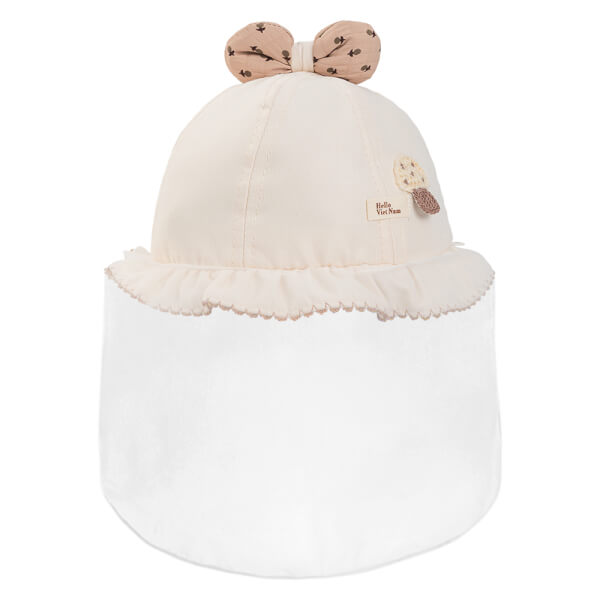 [🛒🇻🇳]Nón vành tròn khăn voan bé gái 0-12M Animo A2510_MN028 (46cm, Kem) – Animo , SKU – 4027000000080 – concung.com 🇻🇳🛒Top1Shop🛒 🇻🇳Top1Vietnam🇻🇳 🛍🛒🇻🇳