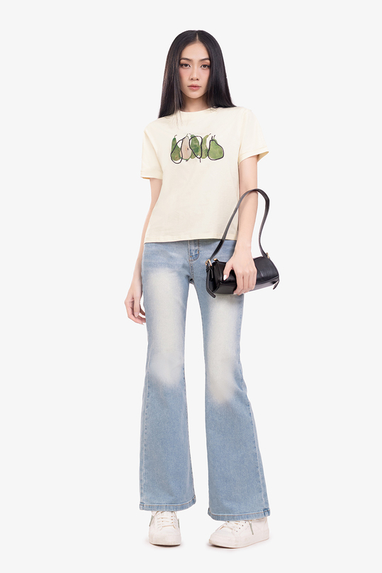 [🛒🇻🇳]Quần jean nữ ống loe màu xanh nhạt – K&K Fashion , SKU – QJ-32 – kkfashion.vn 🇻🇳🛒Top1Shop🛒 🇻🇳Top1Vietnam🇻🇳 🛍🛒🇻🇳