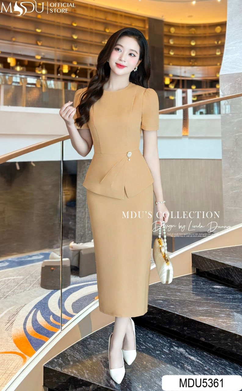 [🛒🇻🇳]Váy MDU5361 Xước Thái Vàng Nâu, Thanh Lịch Hiện Đại – , SKU – – mdufashion.com 🇻🇳🛒Top1Shop🛒 🇻🇳Top1Vietnam🇻🇳 🛍🛒🇻🇳