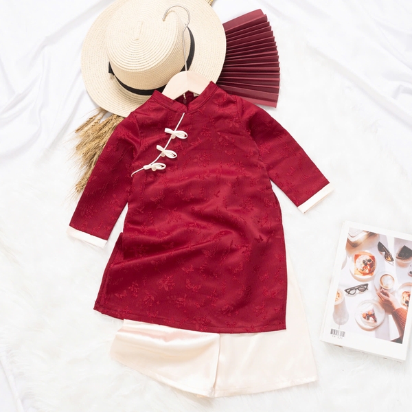 [🛒🇻🇳]Áo dài trẻ em – AD02 2/12- Gấm hoa BG – facebook , SKU – PVN46444 – litibaby.com 🇻🇳🛒Top1Shop🛒 🇻🇳Top1Vietnam🇻🇳 🛍🛒🇻🇳