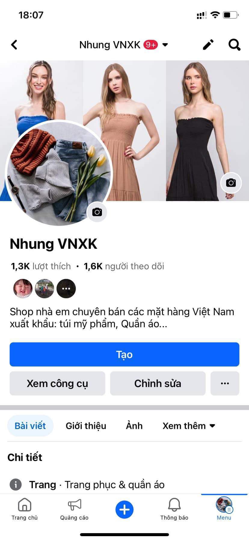 [🆕🇻🇳] Nhung vnxk – chuyên các mặt hàng thời trang vnxk 👕 Top1Fashion 👗  Trang Nhung VNXK cũ của em bị lỗi, k đăng nhập được nữa. E tạm thời tạo trang mới ạ. Anh/ Chị nào đã mua của em, nếu em còn nợ đơn. Nhắn tin giúp em ạ. Em  , shares-0✔️ , likes-3❤️️ , date-2024-01-31 23:10:06🇻🇳🇻🇳🇻🇳📰🆕