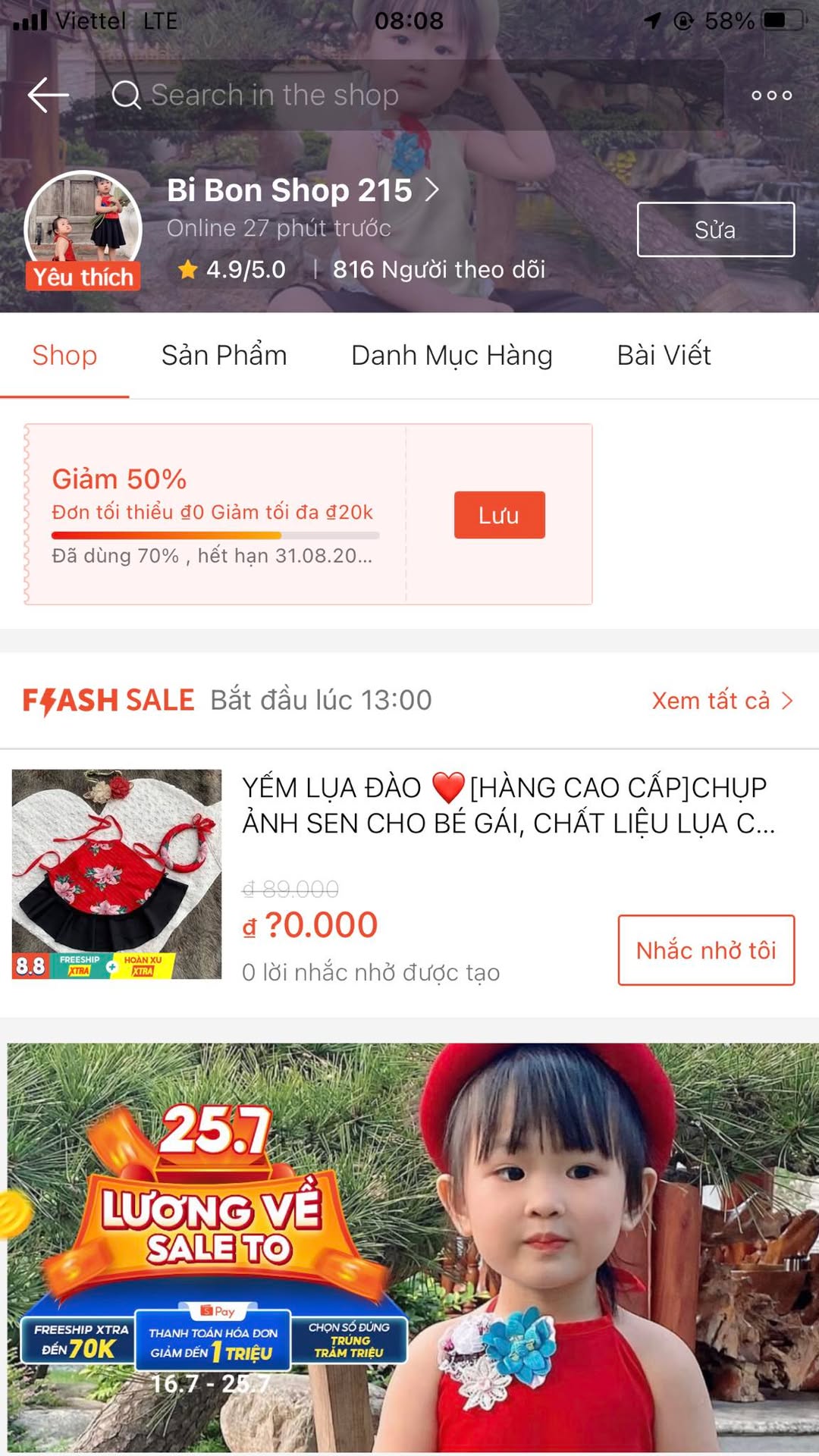 [🆕🇻🇳] SHOP MẸ BEN- Thiên đường mẹ và bé 👕 Top1Fashion 👗  K say nắng nhưng lại say e, em này mặc đi học hay đi chơi thì hết ý
Len mỏng vừa, thoải mái
sale 350k còn 190k

——————————————- , shares-0✔️ , likes-0❤️️ , date-2022-08-04 10:18:23🇻🇳🇻🇳🇻🇳📰🆕