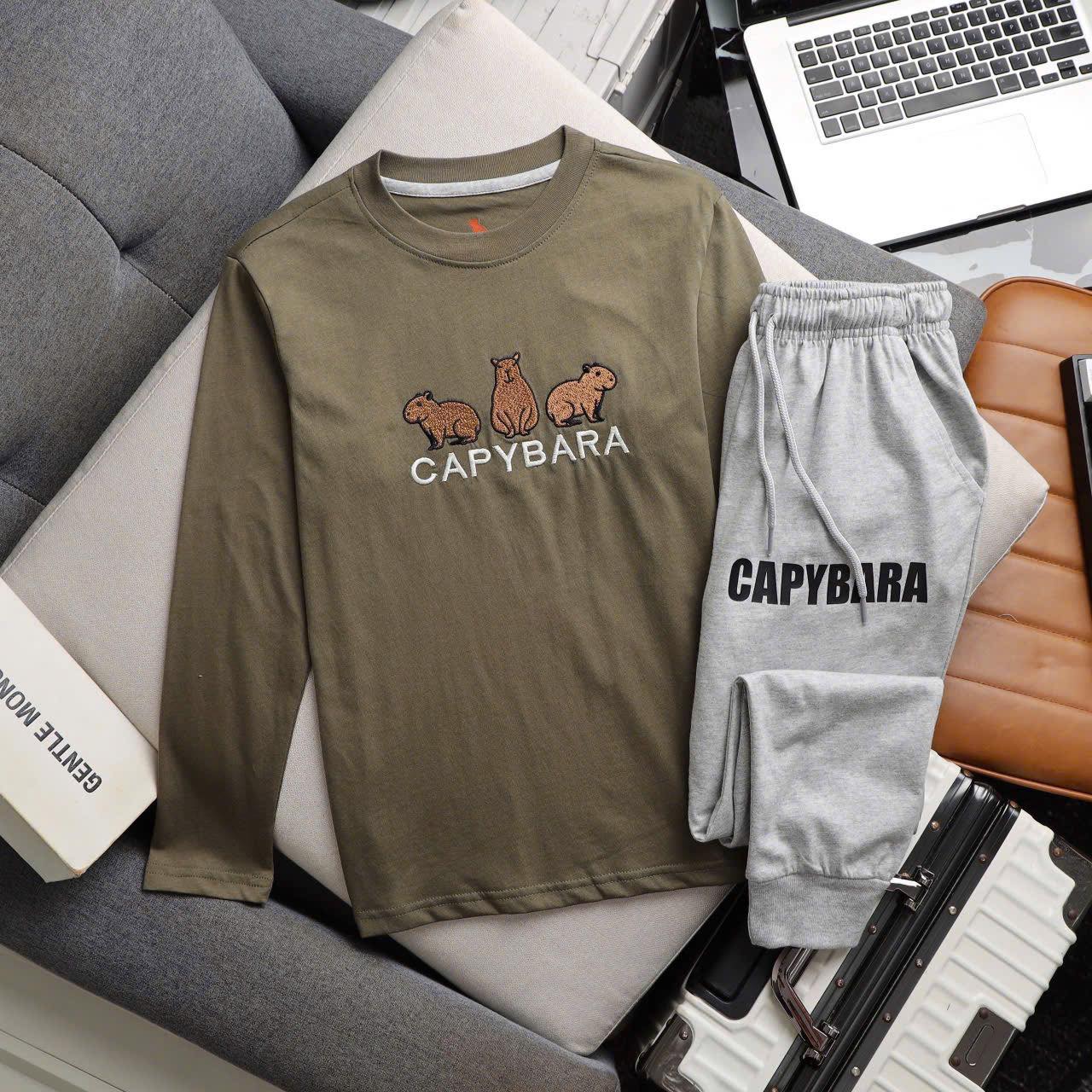 [🆕🇻🇳]  Quần áo bé trai – Bán quần áo bé trai từ 1 tuổi đến 10 tuổi 🧑‍🧒❤️️👶⭐️  170k/bộ
BỘ CAPYBARA TAY DÀI Bé Trai Size 7/8- 18/20 FORM TO 28-67kg mặc. Mã hàng đại đẹp nhất trong các dòng cùng phân khúc.
Chất 100% cotton mềm mịn và H , shares-0✔️ , likes-1❤️️ , date-2024-12-03 18:43:58🇻🇳🇻🇳🇻🇳📰🆕