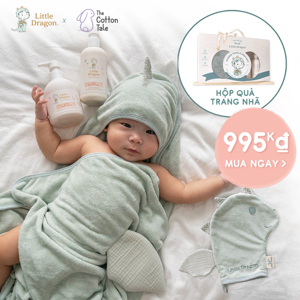 [🆕🇻🇳]  Little Dragon Baby Care Vietnam – 🌿 Sản phẩm chăm sóc da em bé hoàn toàn từ thiên nhiên và Made in New Zealand 🧑‍🧒❤️️👶⭐️ (English below)
GIỜ TẮM VUI HƠN VỚI BỘ KHĂN TẮM RỒNG CON LITTLE DRAGON!Little Dragon rất vui khi hợp tác với The Cotton Tale Co, nhãn hiệu quần áo cho , shares-2✔️ , likes-152❤️️ , date-2024-04-01 21:16:35🇻🇳🇻🇳🇻🇳📰🆕