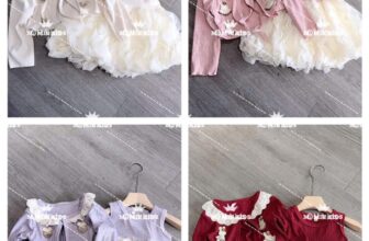 [🆕🇻🇳]  MẸ MIU KISD SỈ LẺ QUẦN ÁO TRẺ EM 🧑‍🧒❤️️👶⭐️ Thêm 1 Siêu phẩm  cho Thu đông 2024
Set váy len lông thỏ dày kèm áo khoác  cute hột me
Chất liệu: len lông thỏ , chân vây phối ren thêu  2 lớp bồng điệu đ , shares-0✔️ , likes-1❤️️ , date-2024-11-05 10:05:16🇻🇳🇻🇳🇻🇳📰🆕