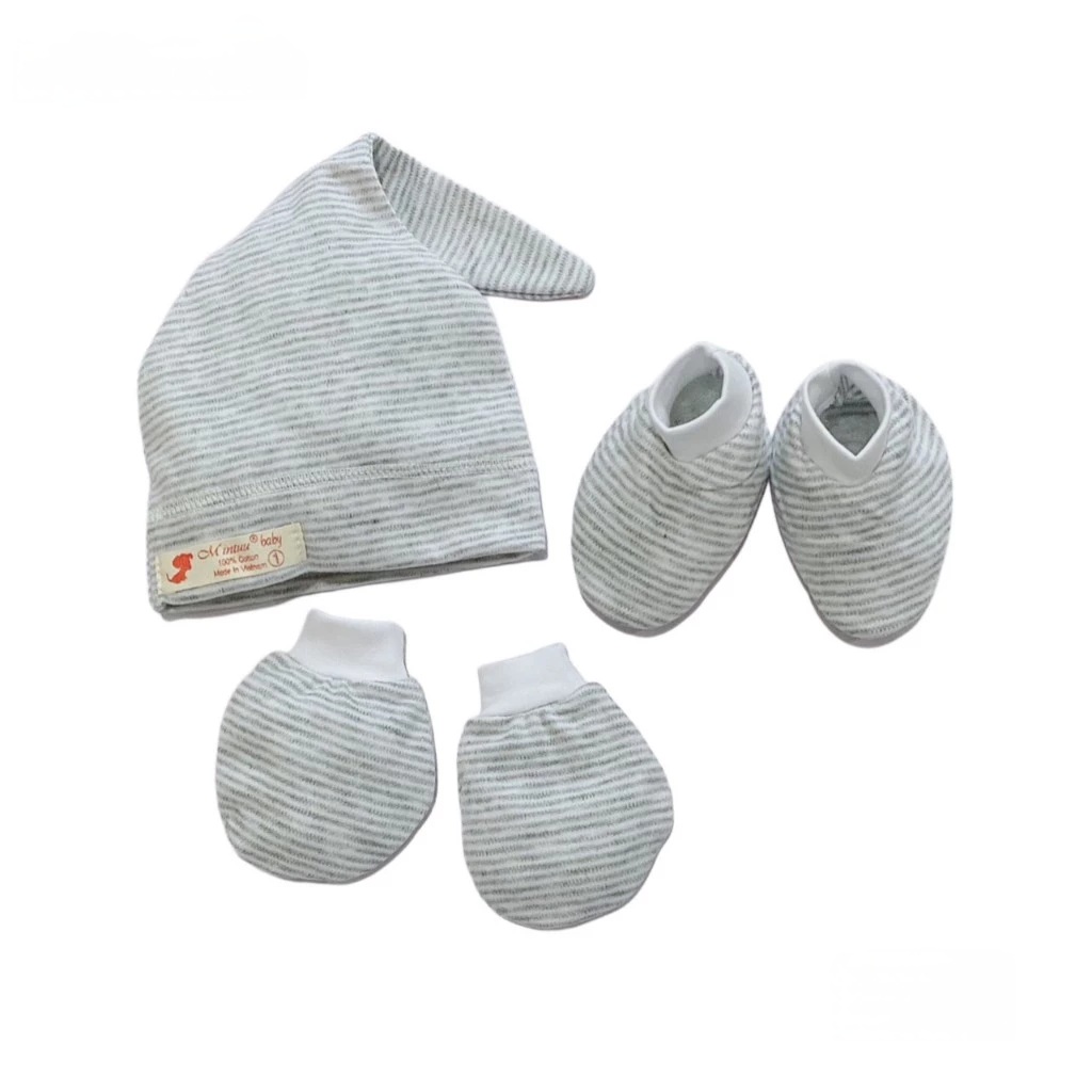 [🆕🇻🇳] Mami & Babi  Cửa hàng quần áo sơ sinh & trẻ em 🧑‍🧒❤️️👶⭐️ Set Mũ Bao Tay Bao Chân Cho Bé Sơ Sinh Mềm Mại, Co Giãn Tốt, Thoáng Khí Bo Sọc MintuuSet gồm 1 Mũ, 1 đôi Bao Tay và 1 đôi Bao Chân Sơ Sinh
– Phù hợp cho , shares-0✔️ , likes-2❤️️ , date-2024-05-23 16:00:05🇻🇳🇻🇳🇻🇳📰🆕