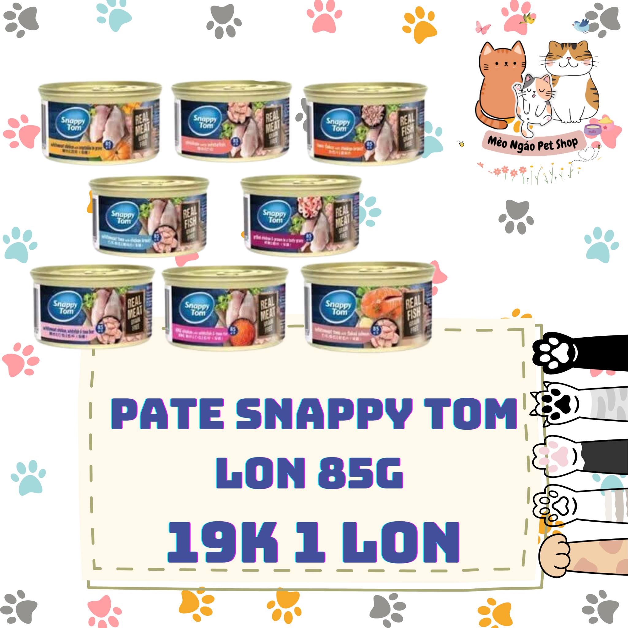 [🆕🇻🇳] Mèo Ngáo Pet Shop 🐶🦜 Top1Pets 🐱🐠  PATE SNAPPY TOM DELI LON 85G – MÓN NGON DÀNH CHO MÈO YÊUChào các bạn yêu thú cưng!Pate Snappy Tom Deli 85g là sự lựa chọn lý tưởng cho các bữa ăn ng , shares-0✔️ , likes-1❤️️ , date-2025-03-20 20:30:04🐶🐱🇻🇳🇻🇳🇻🇳📰🆕