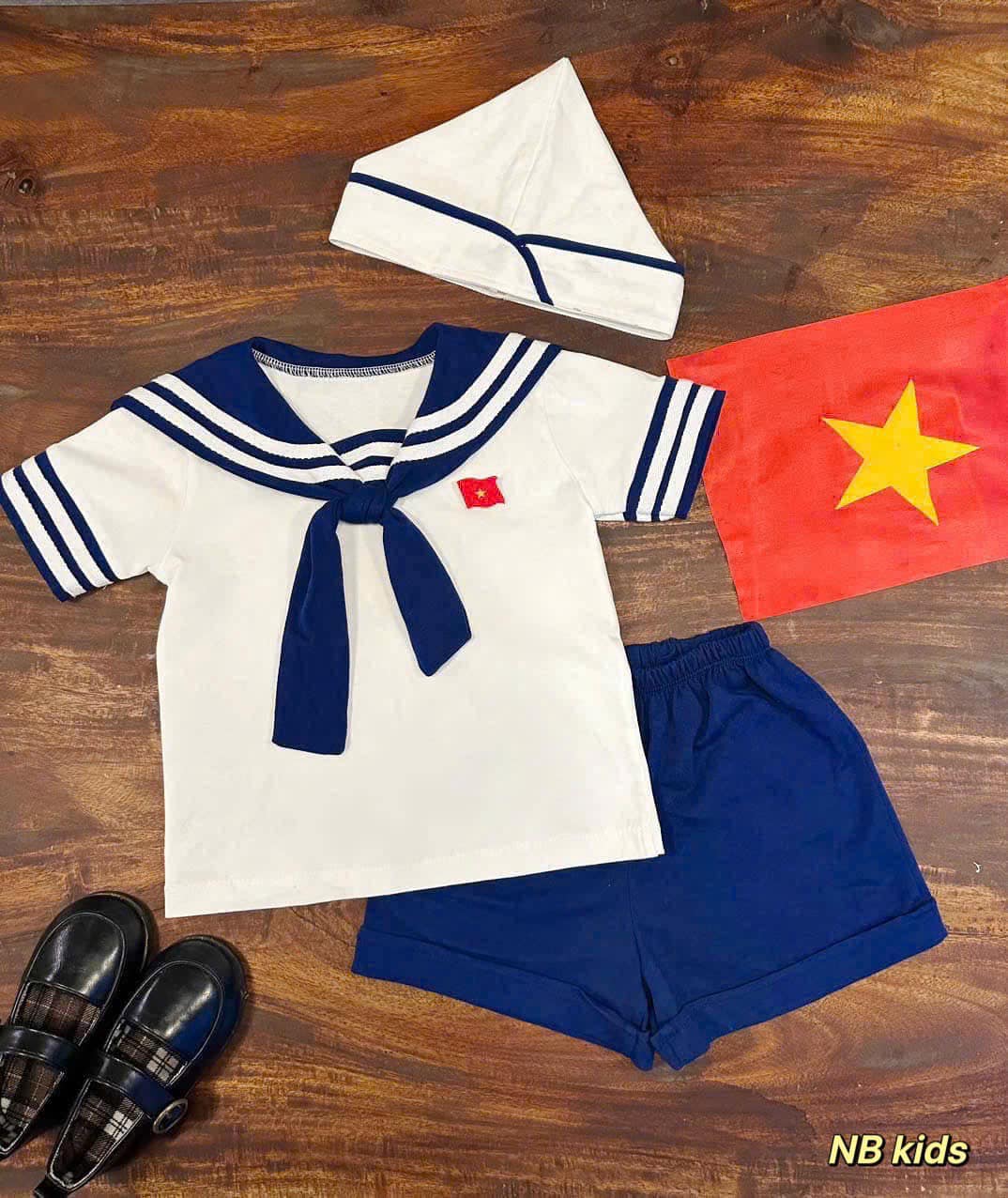 [🆕🇻🇳] Shop Mẹ Binn – Chuyên sỉ lẻ quần áo thời trang trẻ em 🧑‍🧒❤️️👶⭐️ Hưởng ứng 30/4 tặng mũ “Cano” cho bé ạTeam em lên set “HẢI QUÂN VIỆT NAM” cho các mầm non nhí.set 3 chi tiết (áo + quần + mũ )các bé mặc đi đi học hay , shares-0✔️ , likes-0❤️️ , date-2025-03-15 21:35:08🇻🇳🇻🇳🇻🇳📰🆕