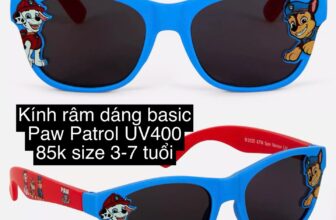 [🆕🇻🇳]  G-Store – Quần áo, phụ kiện Spiderman, Minions, Frozen… cho bé 🧑‍🧒❤️️👶⭐️ Kính râm siêu anh hùng Paw Patrol chó cứu hộ đủ mẫu đây mẹ ơiĐa phần các mẫu này đều chỉ có size cho bé tiểu học thôi ạ vì độ tuổi này mê Chó cứu hộ nhấ , shares-0✔️ , likes-4❤️️ , date-2025-05-04 19:33:26🇻🇳🇻🇳🇻🇳📰🆕