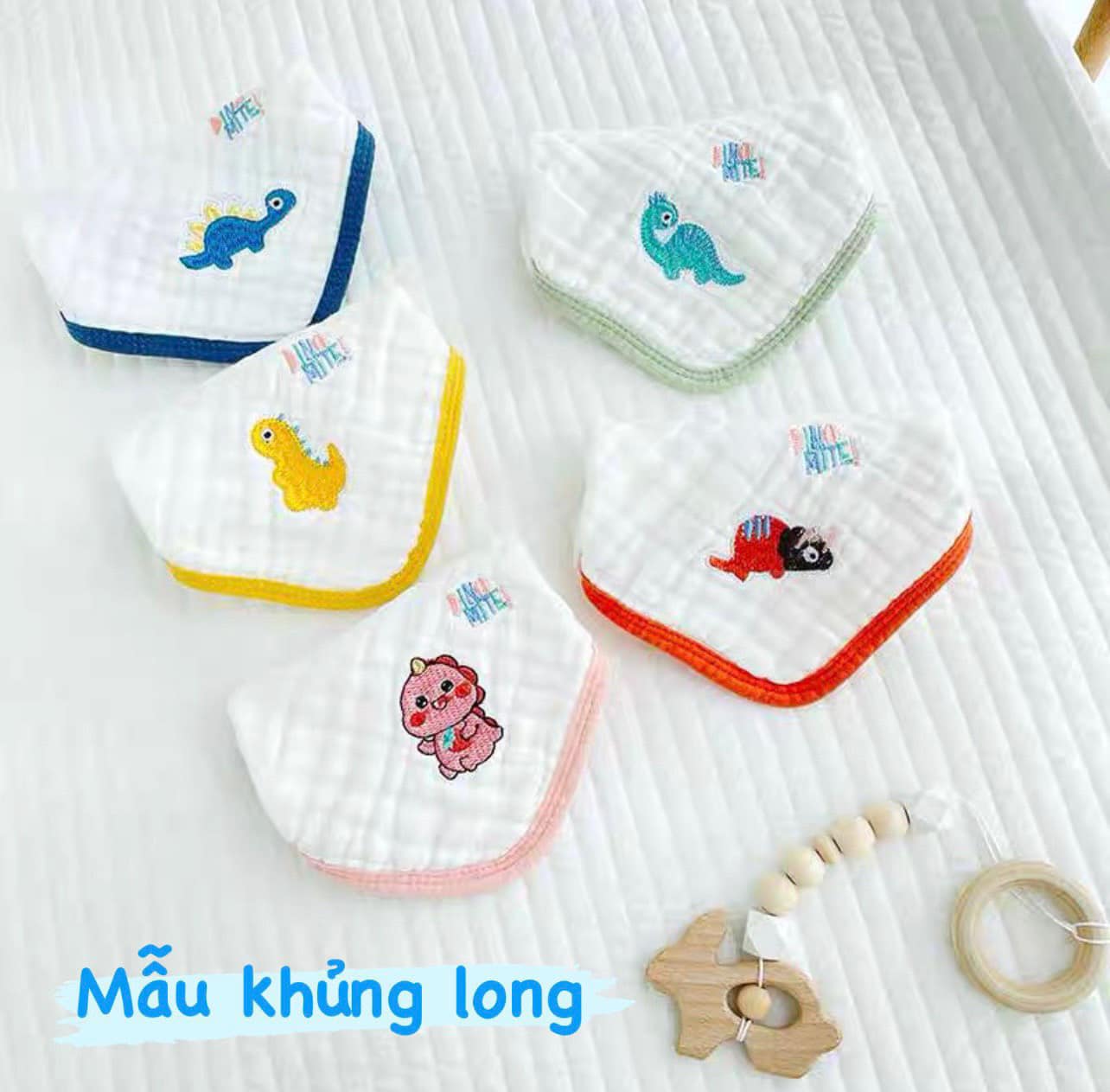 [🆕🇻🇳] Happy Kids – Thời trang của bé 🧑‍🧒❤️️👶⭐️ Set 5 khăn xô nhăn 6 lớp thêu hình Qc e về ạ
Giá 70k/set có 2 mẫu khủng long và vũ trụ
Sỉ giá tốt ib e ạ
, shares-0✔️ , likes-0❤️️ , date-2023-11-04 01:35:36🇻🇳🇻🇳🇻🇳📰🆕