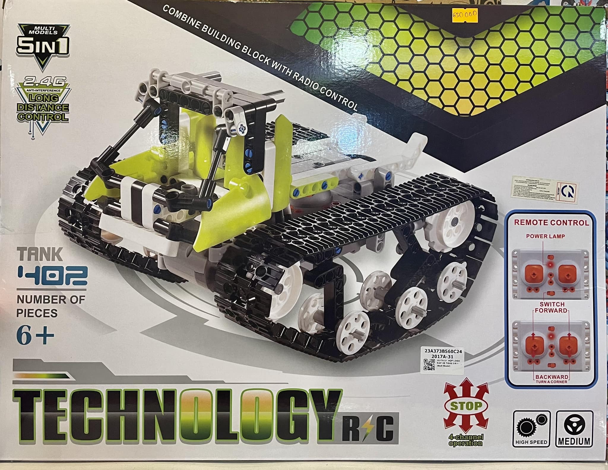 [🧸️🇻🇳] Đồ chơi trẻ em rẻ đẹp- Kidstoys TV 🎈Top1Toys🧸️  Sắp đến Noel rồi các mom nhanh tay săn đồ chơi cho các bé nào

Bộ lắp ráp xe điều khiển 5 trong 1 

Thông tin sản phẩm 

Thiết kế hầm hố, tỉ mỉ từng chi ti , shares-0✔️ , likes-3❤️️ , date-2024-12-03 03:41:28🇻🇳🇻🇳🇻🇳📰🆕