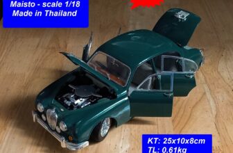 [🧸️🇻🇳] Shop Đồ Chơi Cho Bé 🎈Top1Toys🧸️  700k – Xe mô hình hàng sưu tầm MS012 – JAGUAR MARK II (1959), tỉ lệ 1/18, hiệu Maisto, made in Thailand
Kích thước xe: 25x10x8cm
Trọng lượng xe: 0.61kg
XEM , shares-0✔️ , likes-0❤️️ , date-2025-06-25 05:05:03🇻🇳🇻🇳🇻🇳📰🆕
